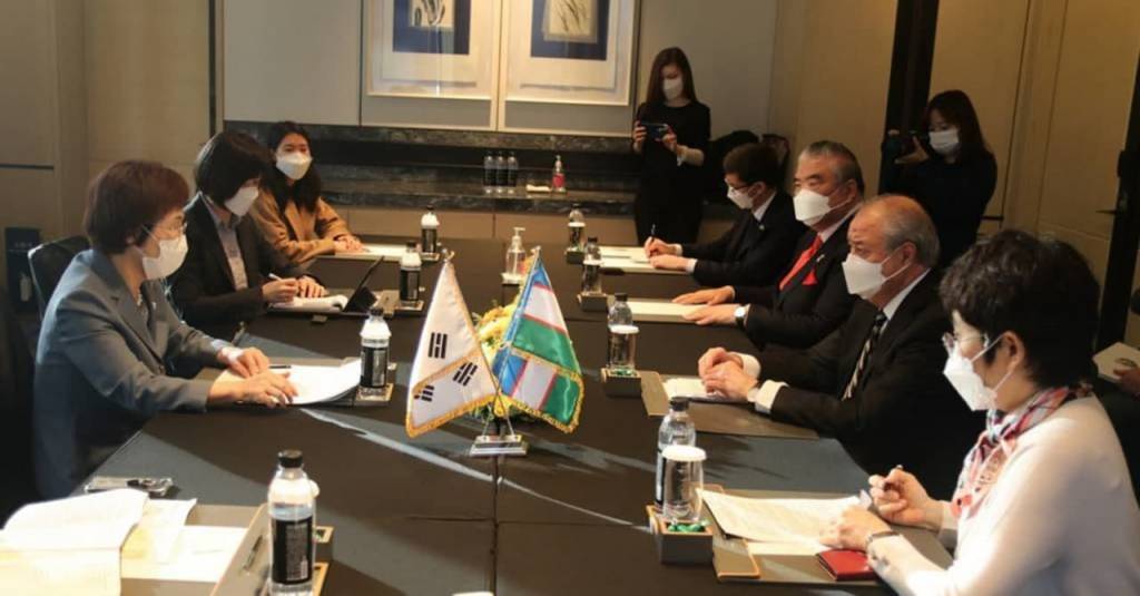 Abdulaziz Kamilov meets with KOICA President
