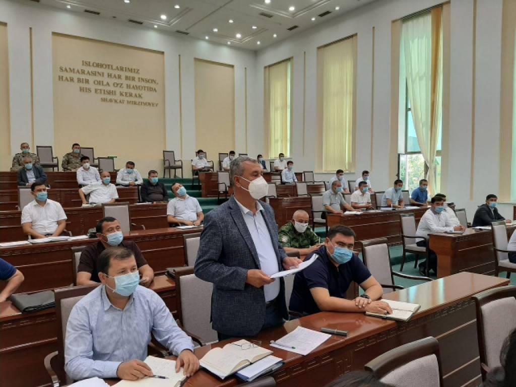 Шуҳрат Ғаниев Сўх бўйича видеомулоқот ўтказди