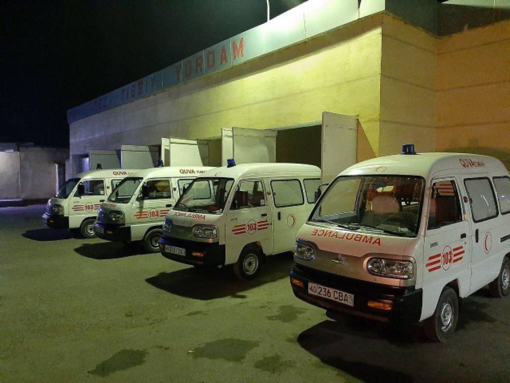 Шуҳрат Ғаниев тез тиббий ёрдам фаолиятини ўрганди