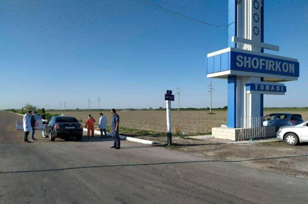 Шофиркон тумани юқори хавфли ҳудуд сифатида карантинга олинган