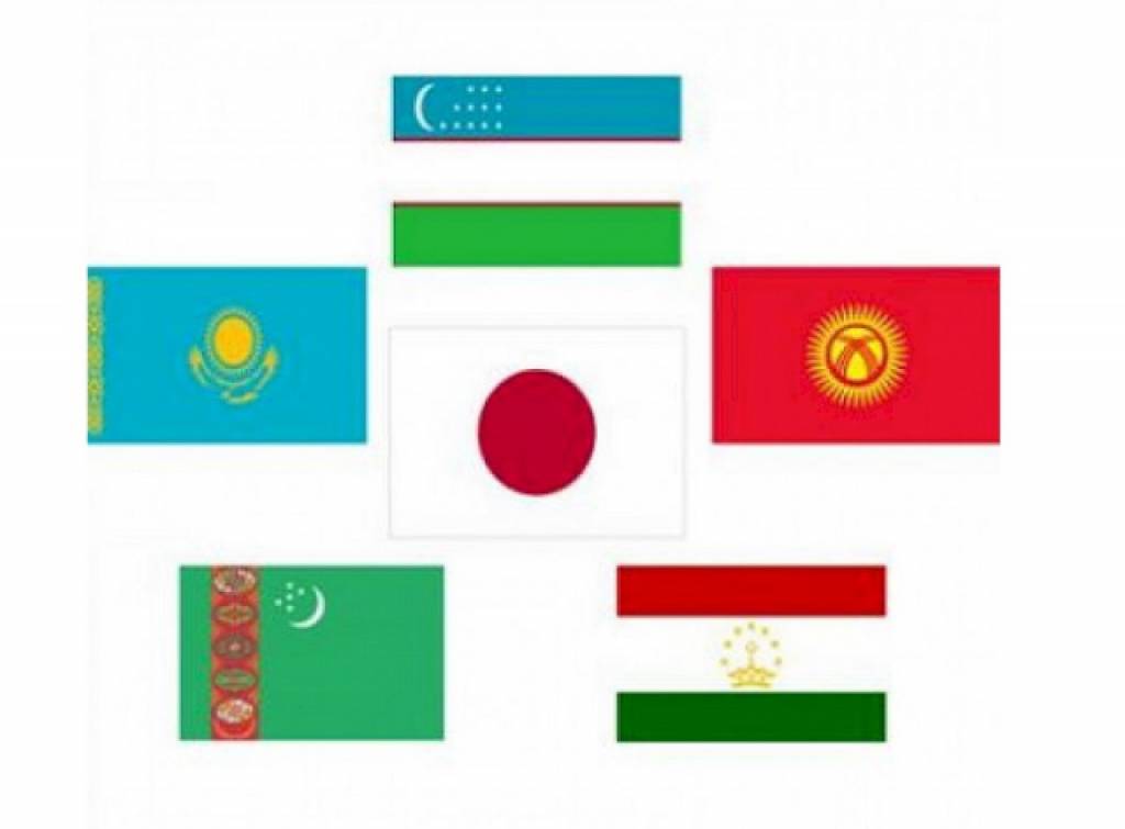 диалога «центральная азия + япония. центральная азия япония. центральная азия плюс япония. синдзо абэ и президент казахстана. центральная азия япония.
