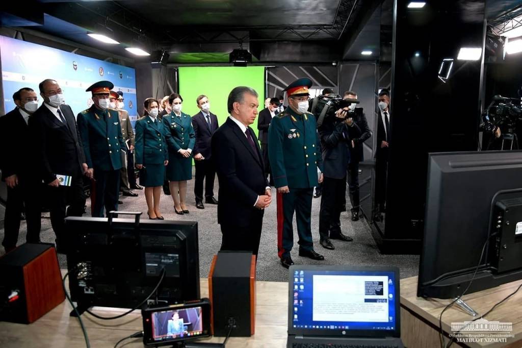 Президент ички ишлар бош бошқармаси фаолияти билан танишди