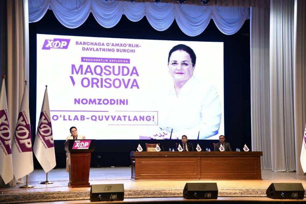 Президентликка номзод Мақсуда Ворисова: “Ижтимоий ҳимоя қилиш тизими барча муҳтож фуқароларни тўлиқ қамраб олиши зарур”