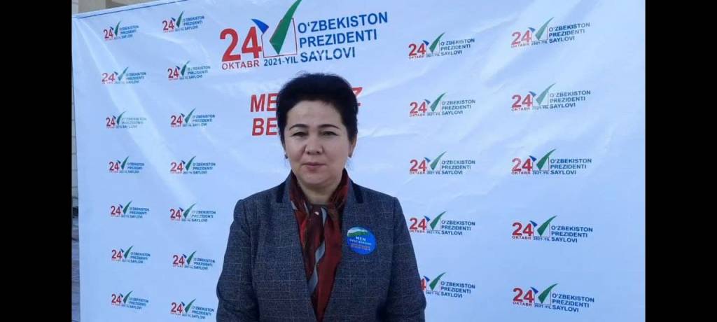 Yurtimiz ravnaqi va xalqimiz farovonligi uchun ovoz berdim