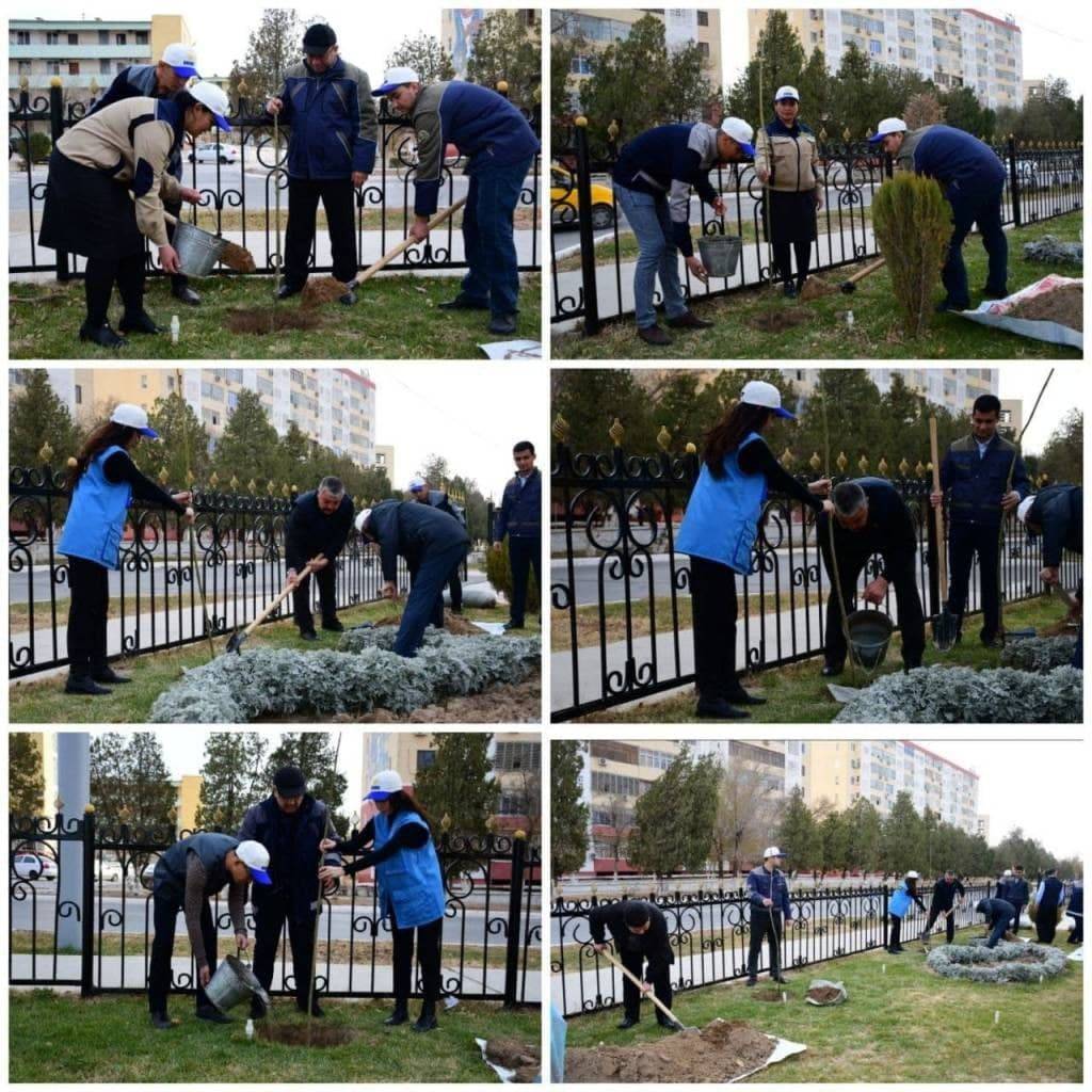 НГМК: общенациональный проект “Яшил макон” в действии