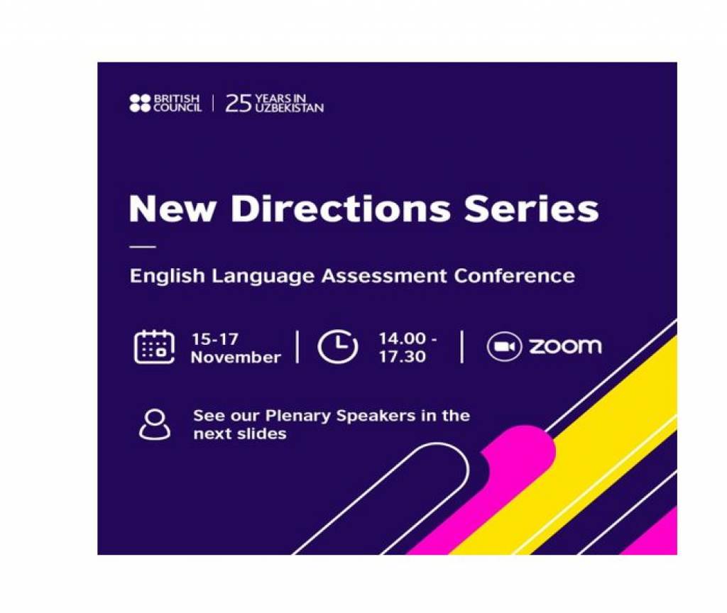المجلس البريطاني يعقد مؤتمرا لتقييم مستوى معرفة اللغة الإنجليزية في أوزبكستان