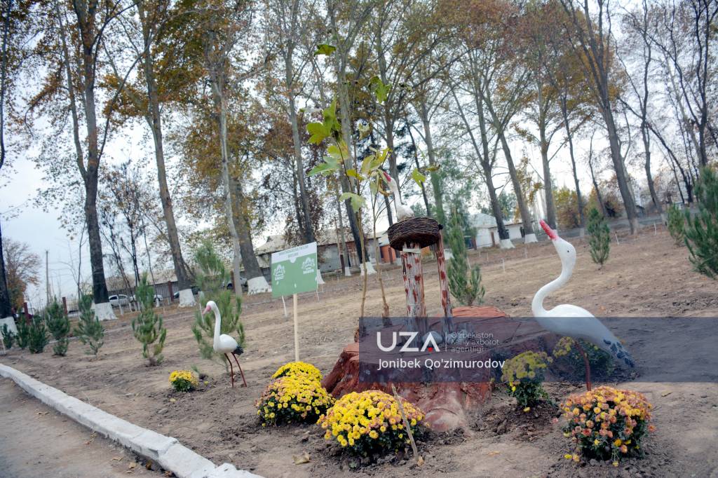“Yangi O‘zbekiston” bog‘i barpo etilmoqda