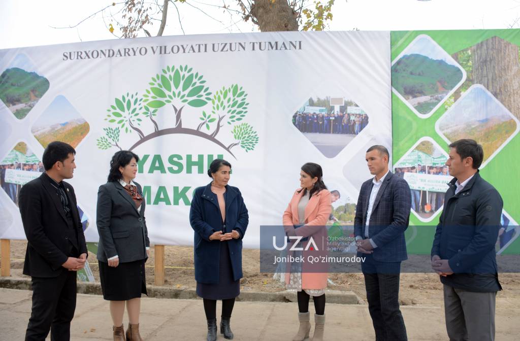 “Yangi O‘zbekiston” bog‘i barpo etilmoqda