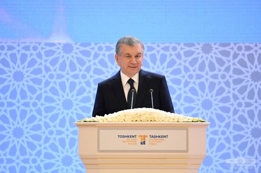 International Investment Forum kicks off in Tashkent