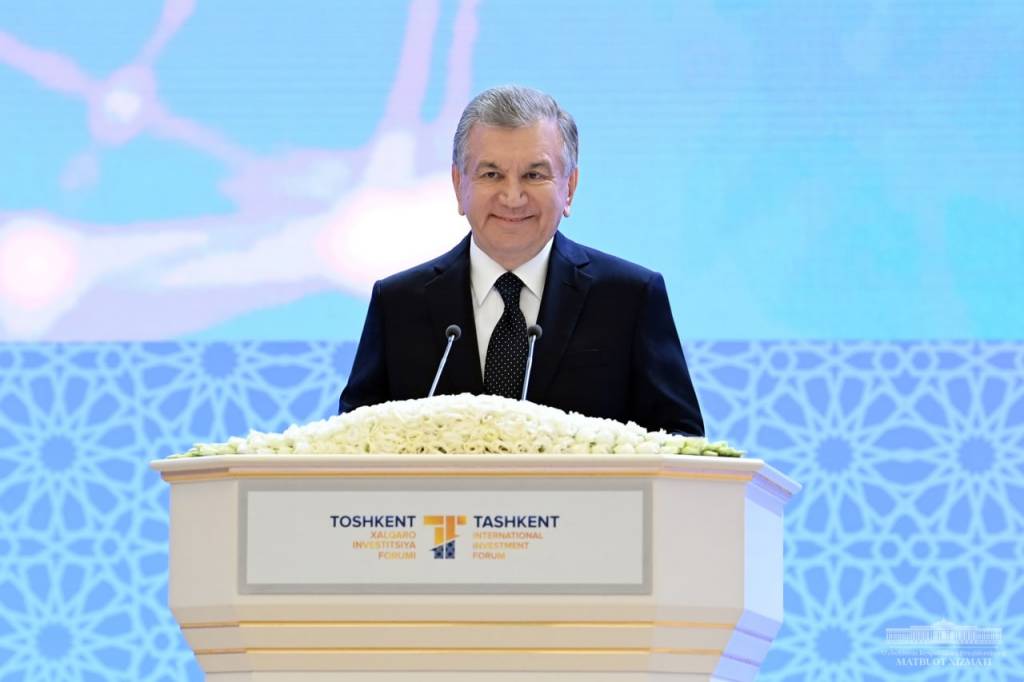 International Investment Forum kicks off in Tashkent