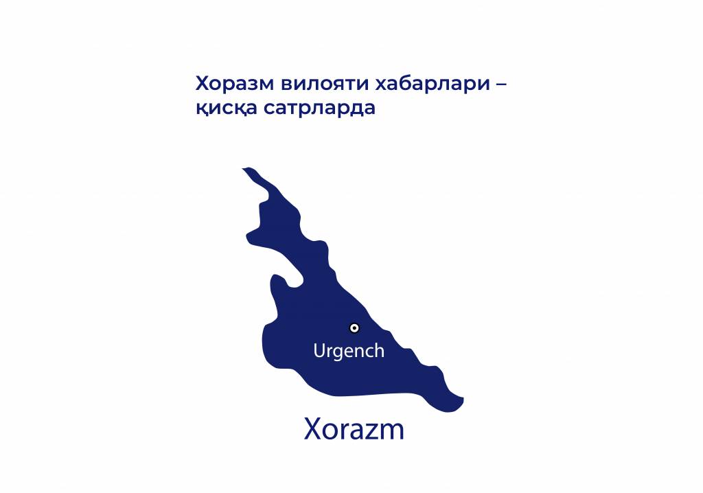 Карта хоразм вилояти