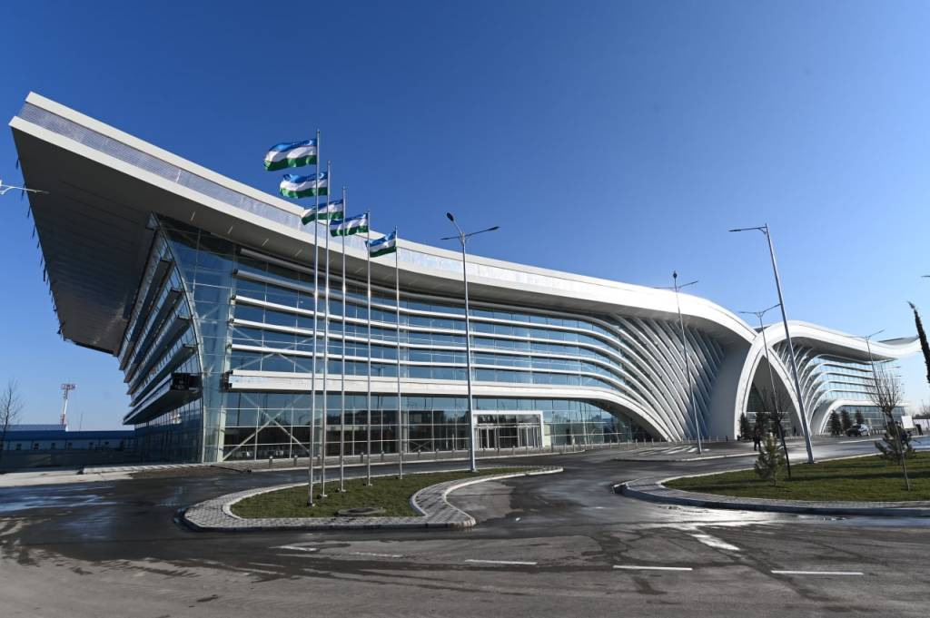 上合峰会前夕撒马尔罕的变化。 我们可以给客人惊喜