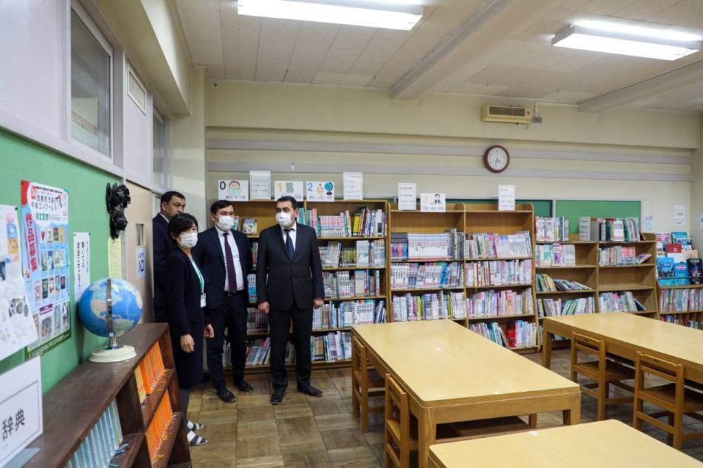 Хайрулло Бозоров ознакомился с деятельностью общеобразовательных школ Японии