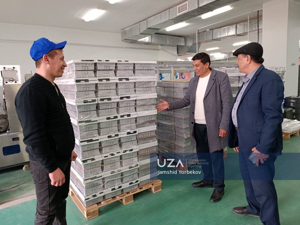 Farhod Tojiboyev: “Korxonamiz nafaqat Jizzax viloyati, balki mamlakat iqtisodiyoti rivojiga munosib hissa qoʻshadigan yirik sanoat korxonasiga aylanadi"