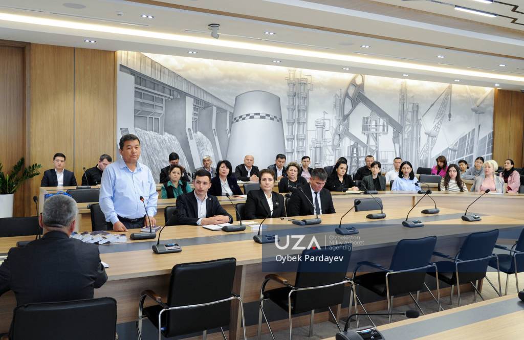 Важная презентация с целью пропаганды Узбекского языка