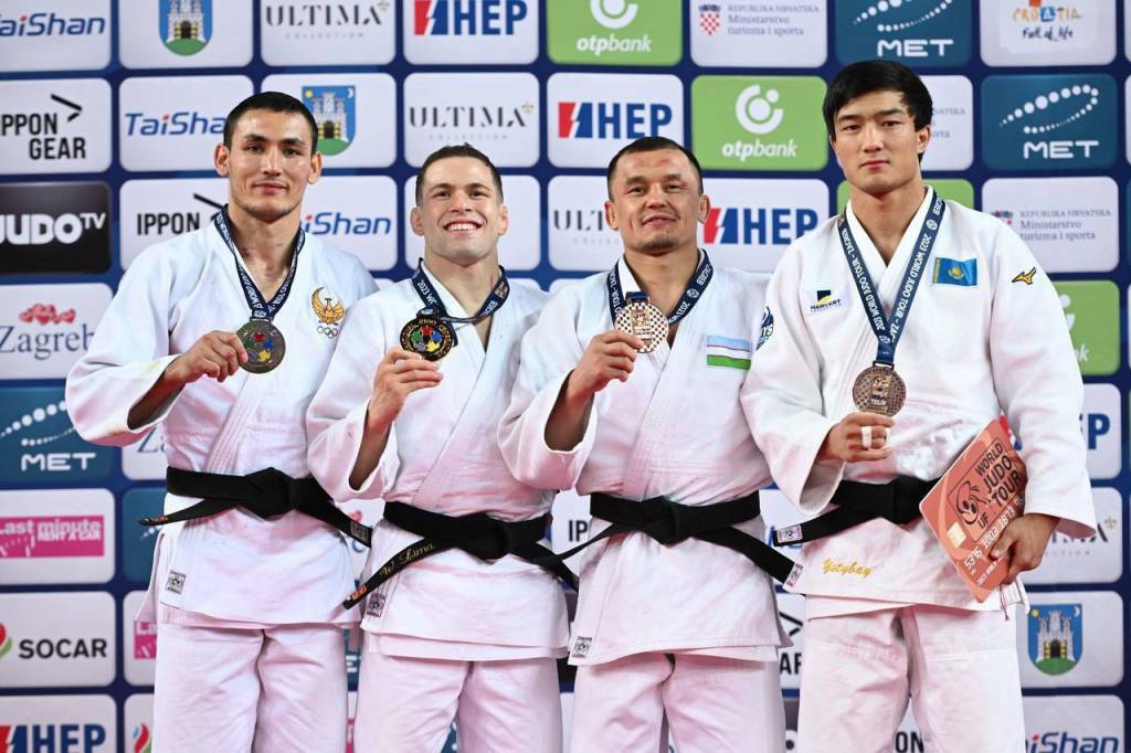 乌兹别克柔道运动员在克罗地亚大奖赛上收获两枚奖牌