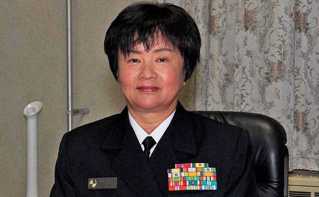 日本历史上首次授予女性海军上将称号