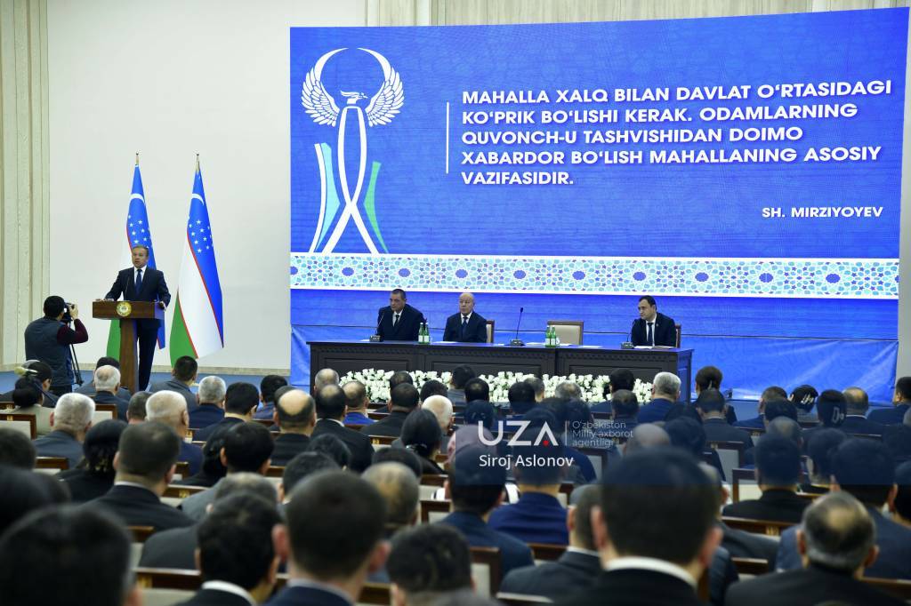 Намунавий лойиҳалар асосида маҳалла бинолари қурилади