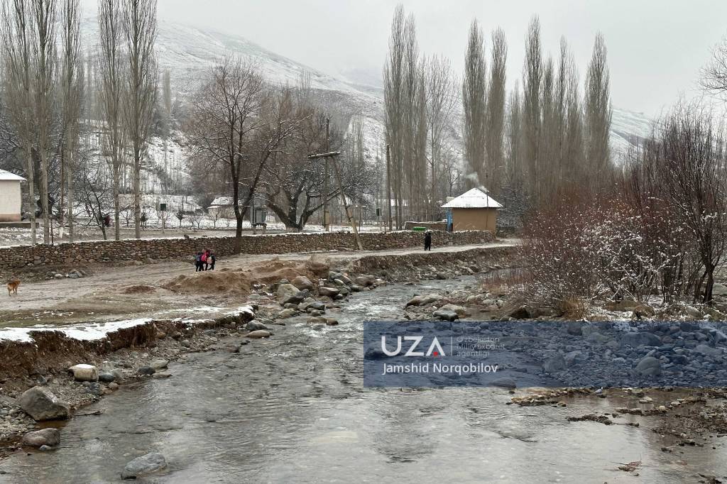 Qish ziynati tog‘larda yaqqol seziladi (+video)