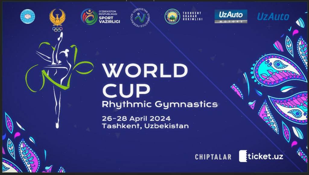 Dunyo gimnastikachilari Toshkentda jam bo‘ldi