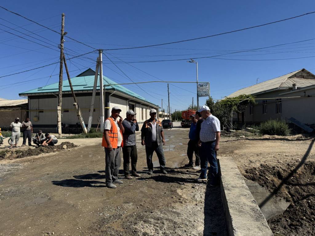 Yangiariq obod bo‘lmoqda