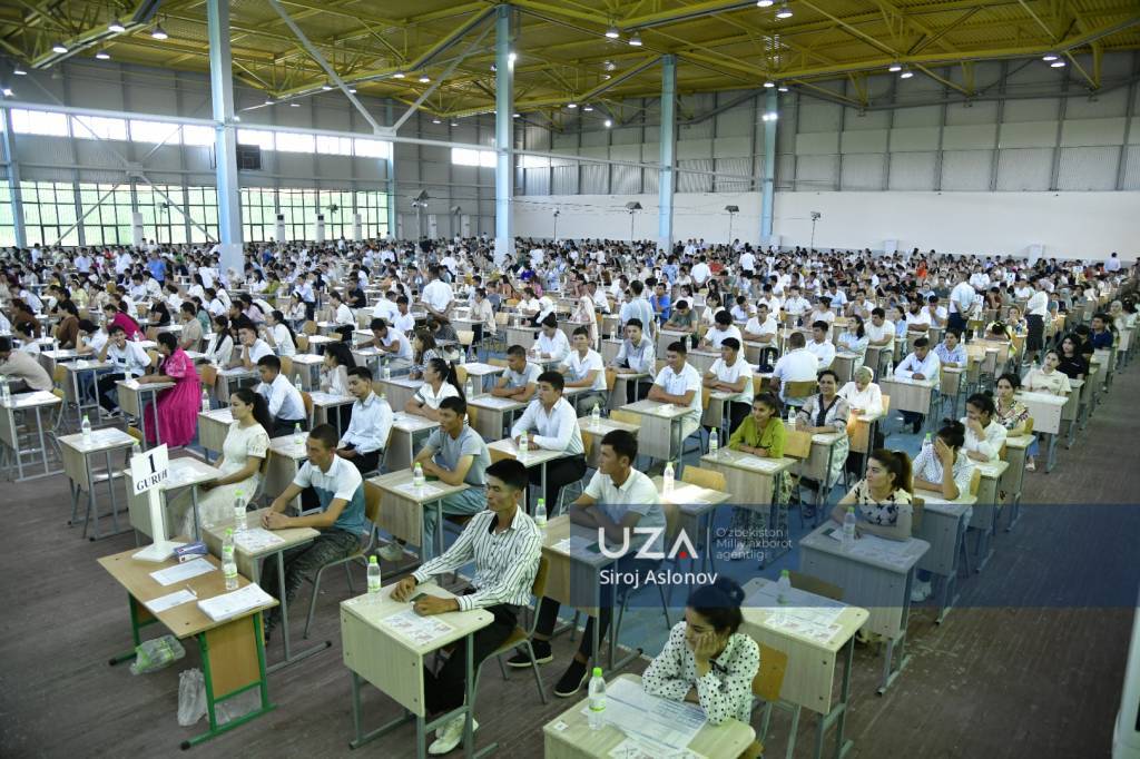 Navoiydan 42 ming nafardan ortiq abituriyent test topshiradi