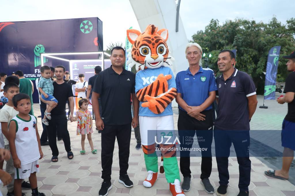 Futzal bo‘yicha jahon chempionati kubogi taqdimoti