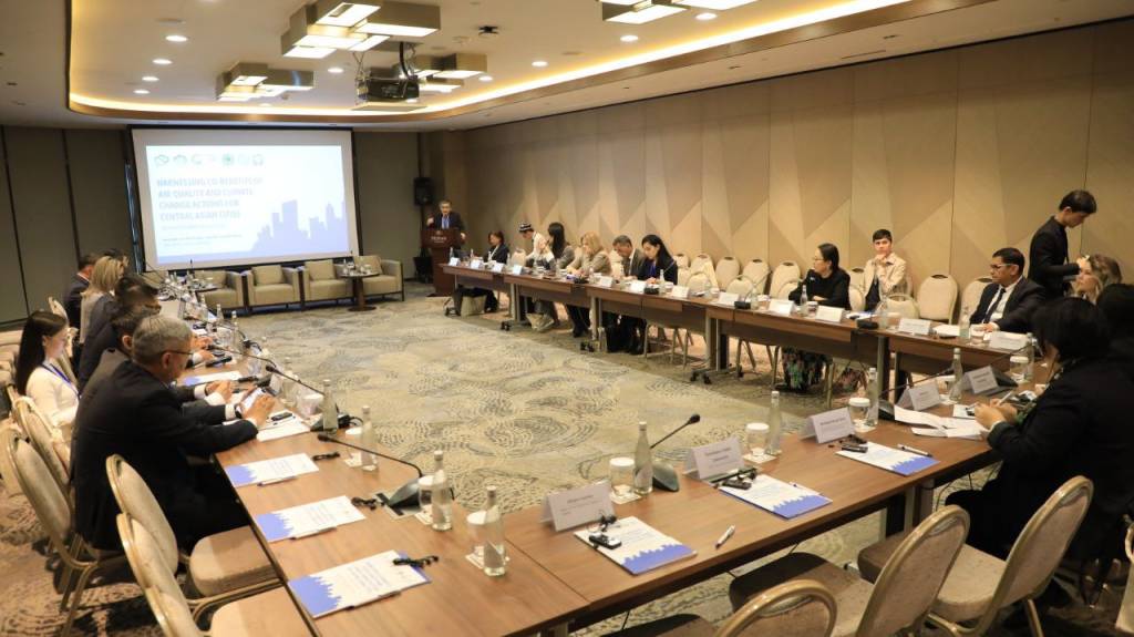改善中亚城市空气质量圆桌讨论