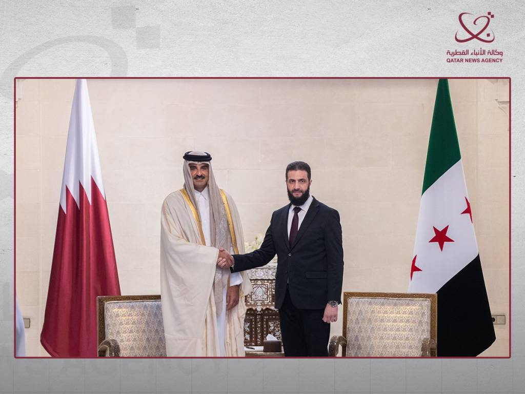 Qatar amiri Suriyada