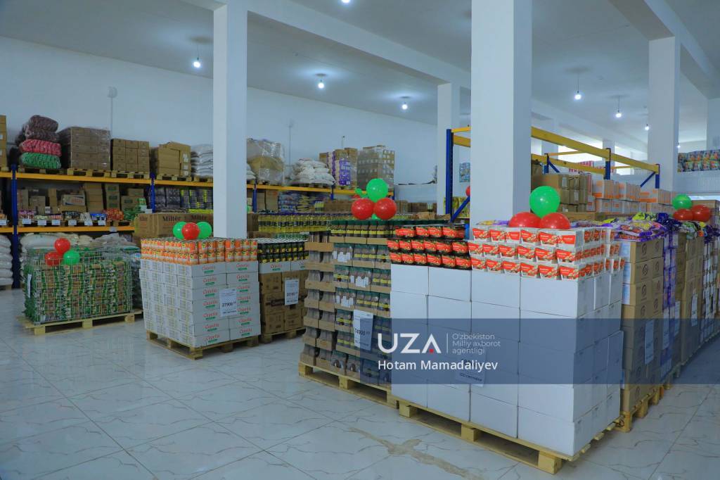 Наманганда янги савдо маркази