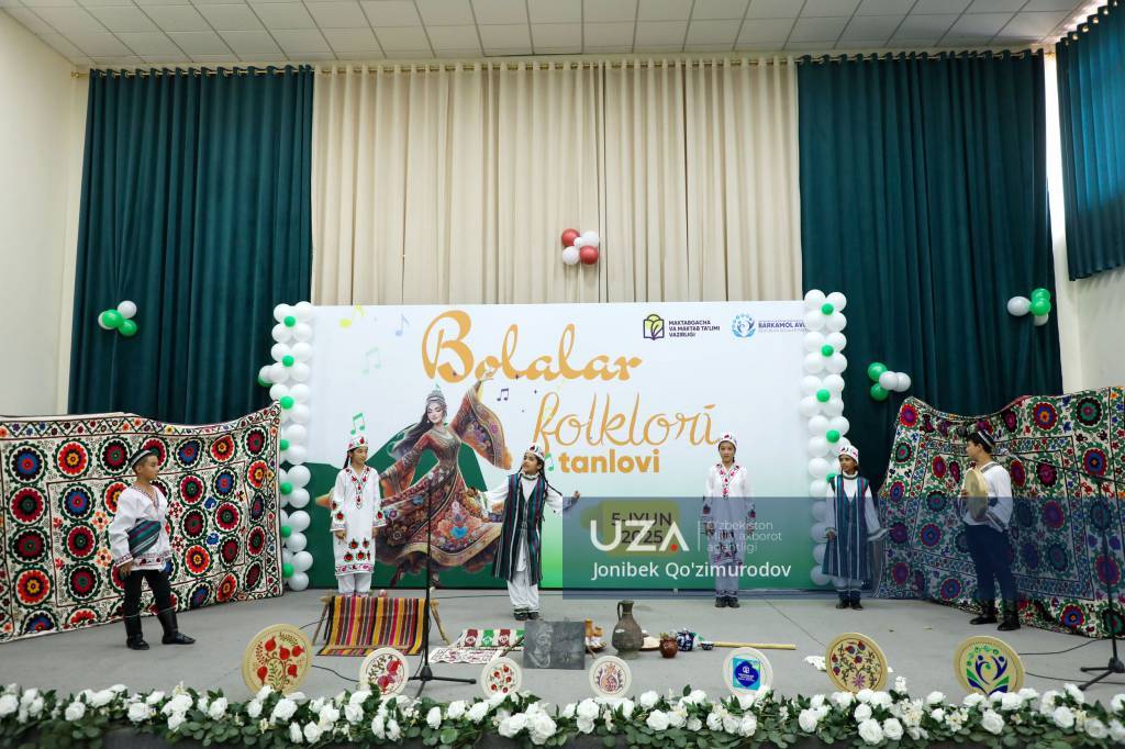 “Bolalar folklori” tanlovi g‘oliblari aniqlandi