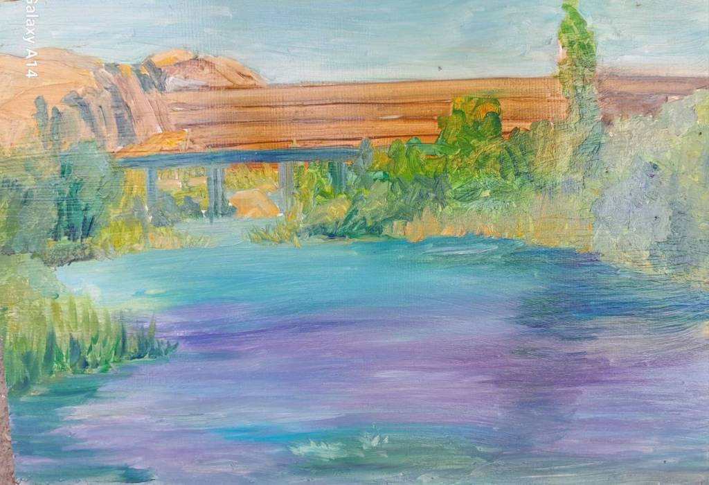 Evgeniya Nikolaevna Yumanova, viloyat rassomlik maktabi oqituvchisi, Rossiya Rassomlar uyushmasi azo