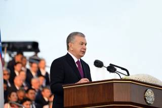 Ўзбекистон Республикаси Президенти Шавкат Мирзиёевнинг Ўзбекистон Республикаси давлат мустақиллигининг ўттиз тўрт йиллигига бағишланган тантанали маросимдаги нутқи
