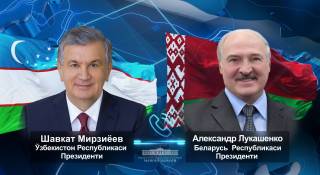 Ўзбекистон ва Беларусь Президентлари амалий ҳамкорликни кенгайтириш масалаларини муҳокама қилдилар