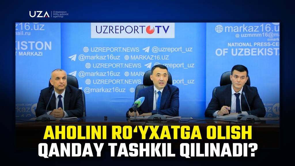 Aholi va qishloq xo‘jaligini ro‘yxatga olish qay tartibda tashkil qilinadi? (+video)