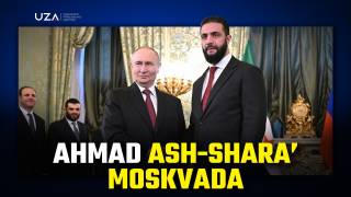 Аҳмад Аш-Шараъ Москвада (+видео)