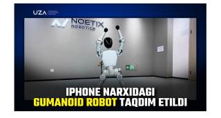 iPhone нархидаги гуманоид робот тақдим этилди (+видео)