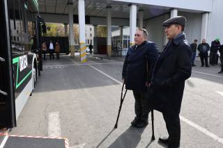 Янги автобусларда жамоатчилик экспертизаси ўтказилди