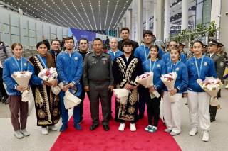 Ислом бирдамлиги ўйинларида зафар қучган дзюдочиларимиз тантанали кутиб олинди