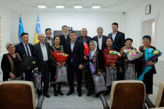 Нукус туманида амалга оширилаётган ишлар ўрганилди