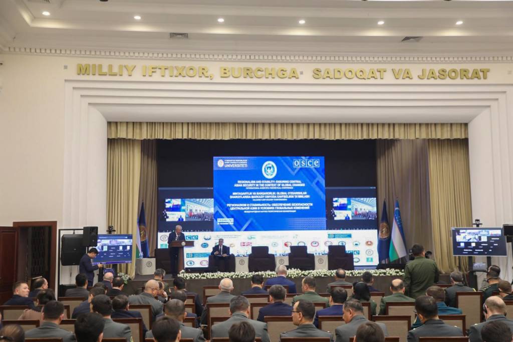 Минтақа хавфсизлиги учун халқаро ҳамкорликни кучайтириш,  ўзаро ишончни мустаҳкамлаш муҳим