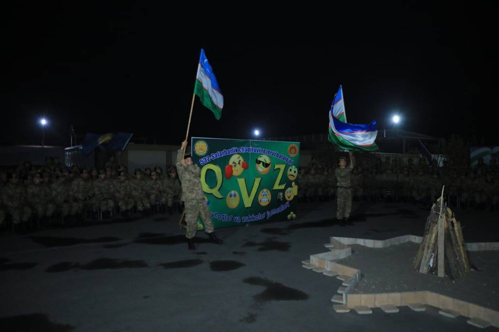 Safarbarlik batalionida ma’naviy-ma’rifiy kecha tashkil etildi