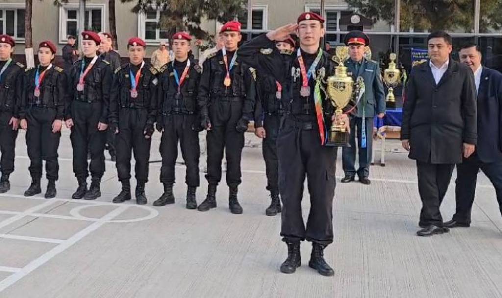 Военно-спортивные соревнования в Ташкенте