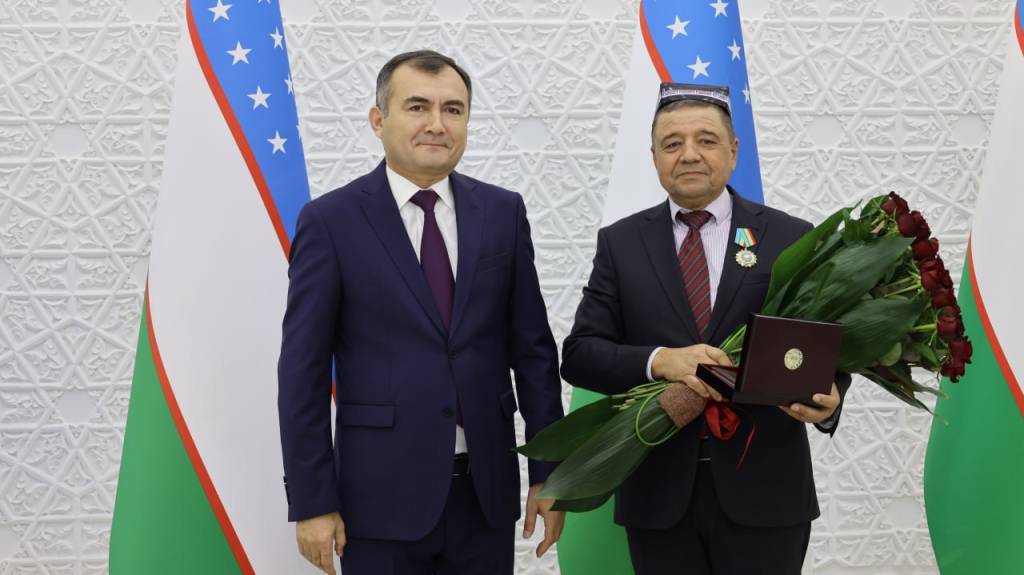 Usta dehqon Do‘syor Mavlonov “Do‘stlik” ordeni bilan taqdirlandi