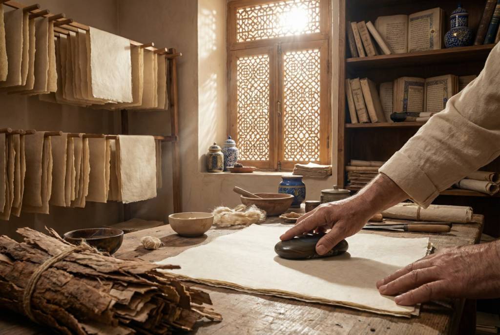 Популярность самаркандской бумаги