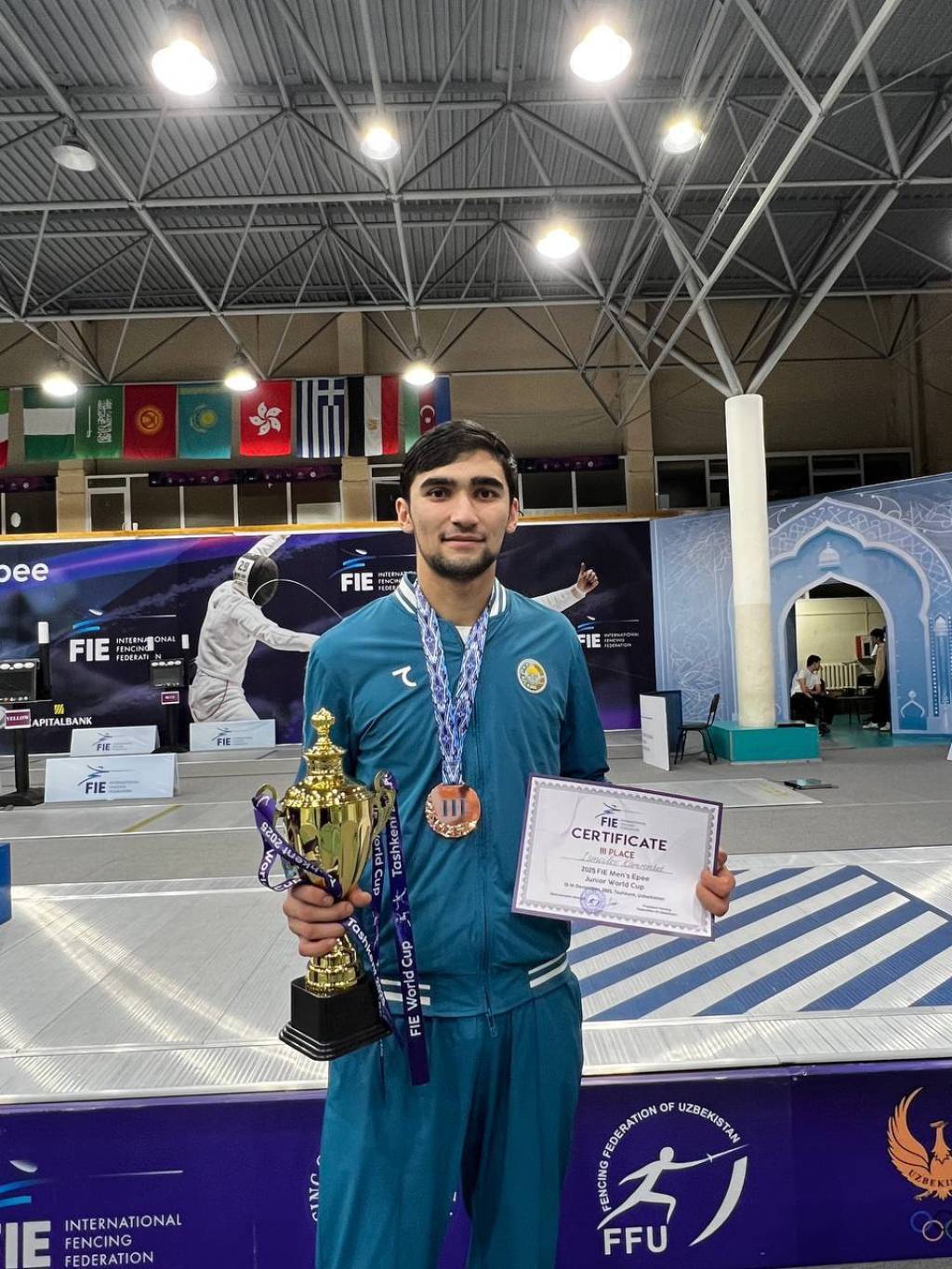 卡姆隆·伊斯莫伊洛夫 – 世界杯奖牌得主