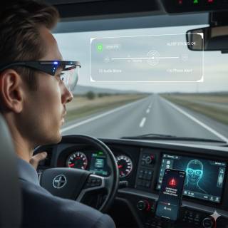 Ҳайдовчилар учун уйқуга қарши ақлли кўзойнак яратилди