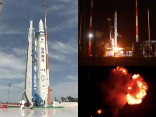 Корейс ракетаси учиш вақтида ҳалокатга учради