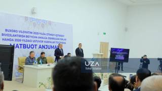 Матбуот анжумани: йил сарҳисоби ва галдаги вазифалар