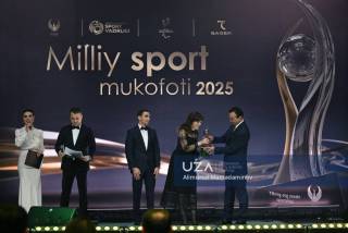 “Миллий спорт мукофоти-2025”да муносиблар тақдирланди